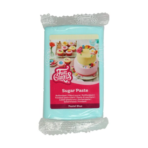 FunCakes rolfondant - 250 gram - pastel blue - Afbeelding 1
