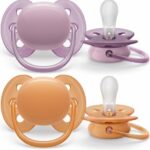 Fopspeen Philips Avent Ultra Soft +6mnd Roze/Oranje