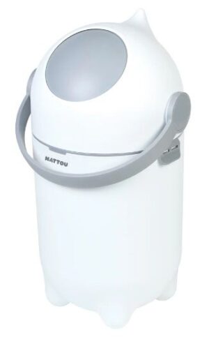 Luieremmer Nattou DROPY White/Grey