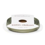 Satijnlint - 3 mm - licht olijfgroen