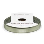 Satijnlint - 6 mm - licht olijfgroen