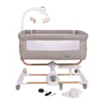 Co-sleeper Bo Jungle B-Pure Automatic Connected Cradle White