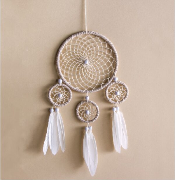 DIY kit - dromenvanger beige bruin - Afbeelding 1