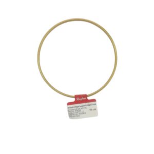 Metalen ring - 15 cm - goudkleurig