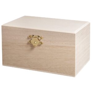 Houten kistje - 13,8x8x7,5 cm