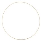 Metalen ring - 60 cm - goudkleurig