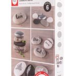 Siliconen gietmal - stenen - klein