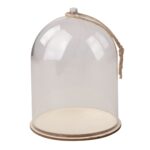 Kunststof stolp - 6x9 cm - met jute koord