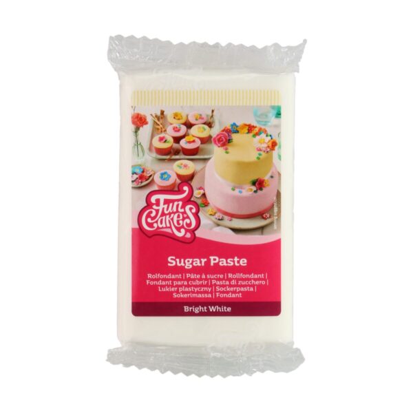 FunCakes rolfondant - 250 gram - bright white - Afbeelding 1