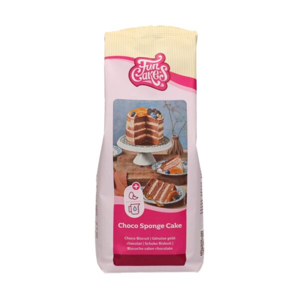 FunCakes bakmix - 1 kg - biscuit chocolade - Afbeelding 1