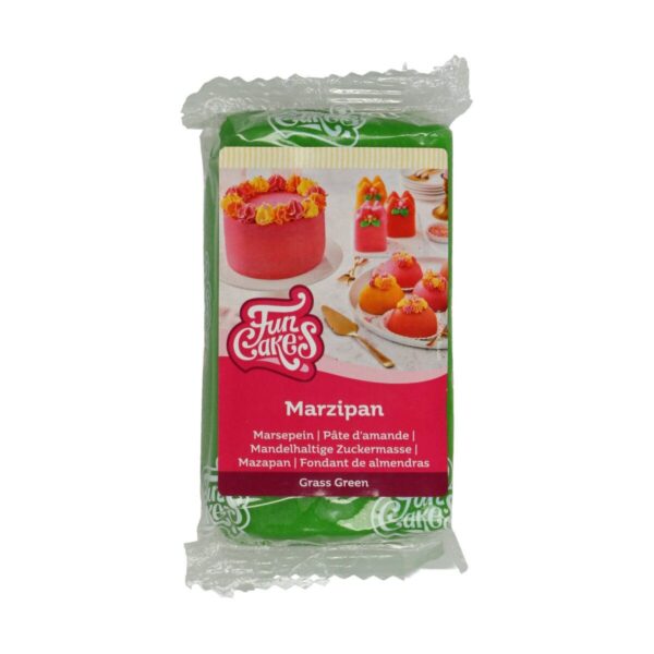 FunCakes marsepein - 250 gram - grass green - Afbeelding 1