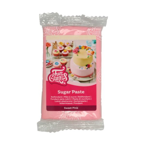 FunCakes rolfondant - 250 gram - sweet pink - Afbeelding 1