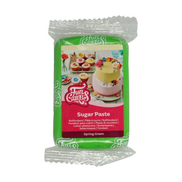 FunCakes rolfondant - 250 gram - spring green - Afbeelding 1