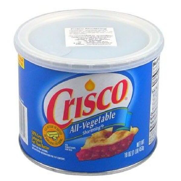 Crisco shortening - plantaardig vet - 450 gram - Afbeelding 1