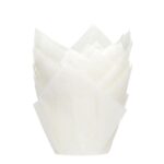 muffin tulip cups 36 stuks - wit