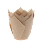 muffin tulip cups 36 stuks - kraft