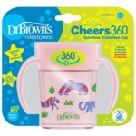 Drinkbeker Dr. Brown's Cheers 360º 200ml Roze
