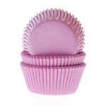 House of Marie - baking cups - licht roze