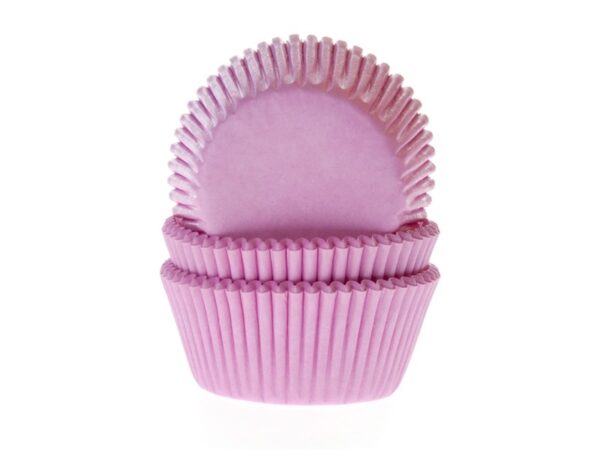 House of Marie - baking cups - licht roze - Afbeelding 1