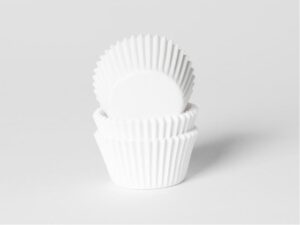 House of Marie - mini baking cups - wit