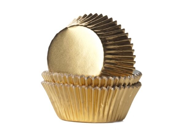 House of Marie - baking cups - foil goud - Afbeelding 1