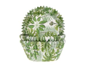 House of Marie - baking cups - groen blad