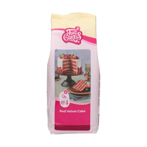 FunCakes bakmix - 1 kg - red velvet - Afbeelding 1