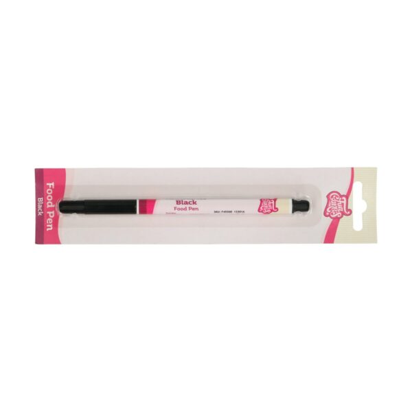 FunCakes FunColours brush food pen - black - Afbeelding 1