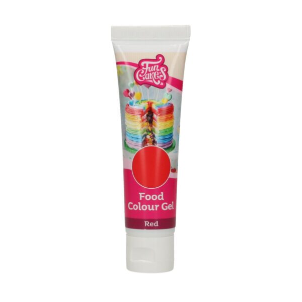 FunCakes FunColours food colour - gel - red - Afbeelding 1