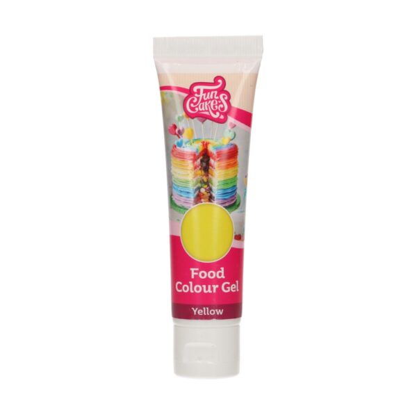 FunCakes FunColours food colour - gel - yellow - Afbeelding 1