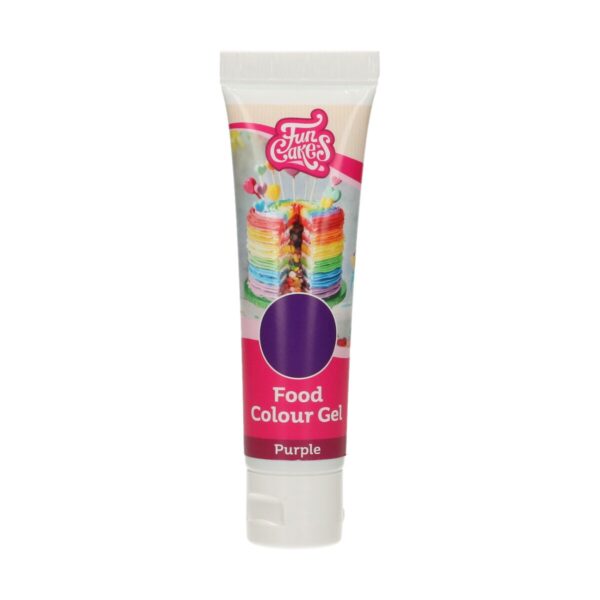 FunCakes FunColours food colour - gel - purple - Afbeelding 1