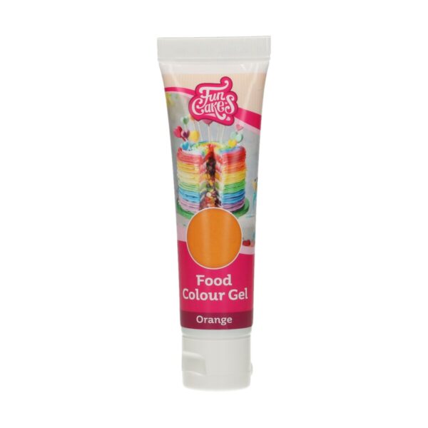 FunCakes FunColours food colour - gel - orange - Afbeelding 1