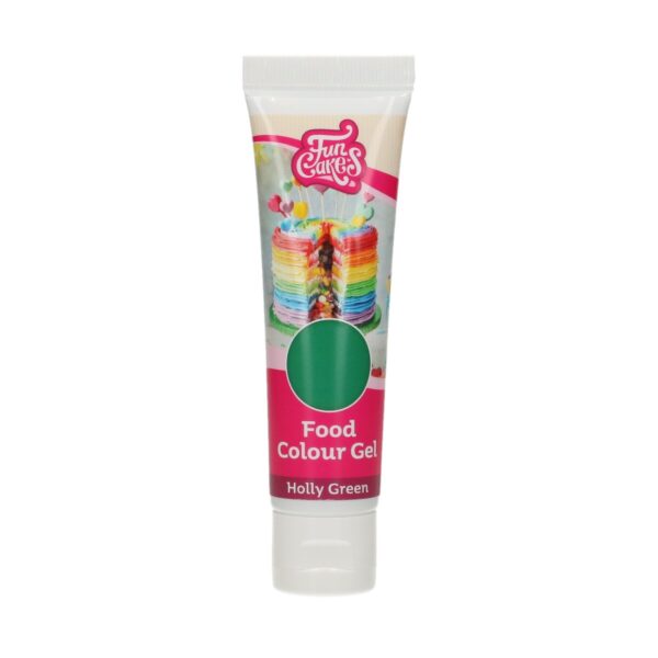 FunCakes FunColours food colour - gel - holly green - Afbeelding 1