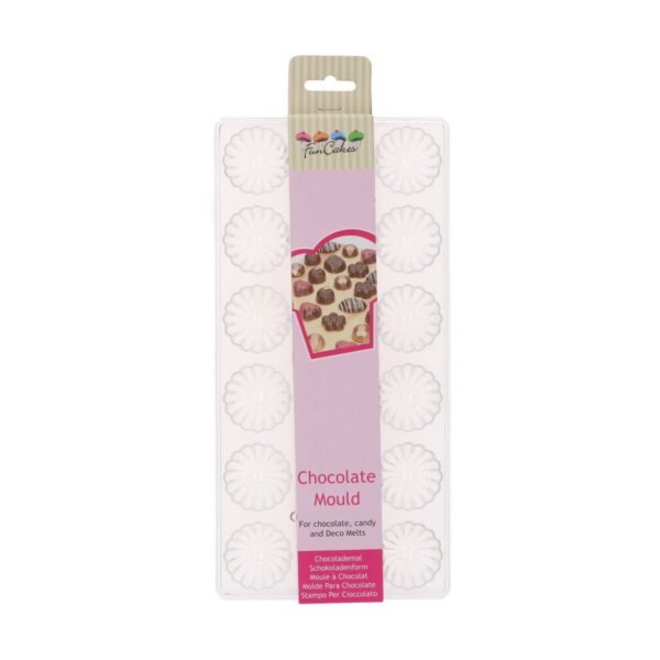FunCakes chocolate mould - swirl - Afbeelding 1