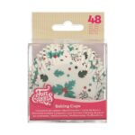 FunCakes baking cups - holly leaf