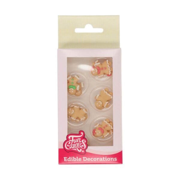 FunCakes suikerdecoratie - gingerbread - Afbeelding 1
