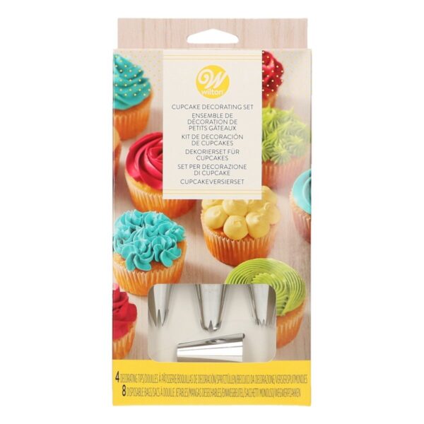 Wilton cupcake decoratieset - 12-delig - Afbeelding 1