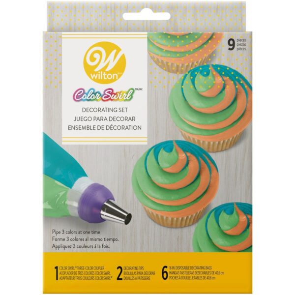 Wilton ColorSwirl Tri-Color decoratieset - Afbeelding 1