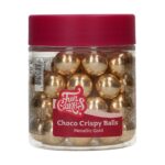 FunCakes Choco Crispy Balls - metallic goud