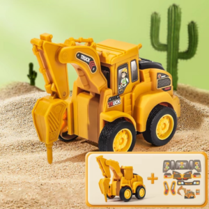 Construction Toy™ - Kleine ingenieurs in actie  - Speelgoed Graafmachine Grondverzetter | Educatief Speelgoed