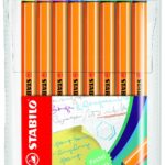 STABILO Point 88 - 8 stuks - pastel