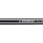STABILO Pen 68 metallic - zilver 805