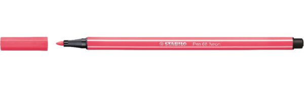 STABILO Pen 68 neon - rood 040 - Afbeelding 1