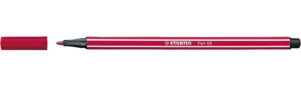 STABILO Pen 68 - donkerrood 50 - Afbeelding 1