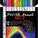 STABILO Pen 68 ARTY - brushpennen - 12 stuks