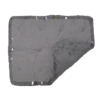 Boxkleed Snoozebaby GOTS Storm Grey