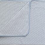 Deken Wieg Snoozebaby Zomer GOTS 75x100 Fresh Blue