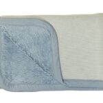 Wiegdeken Winter Snoozebaby 75x100 Fresh Blue