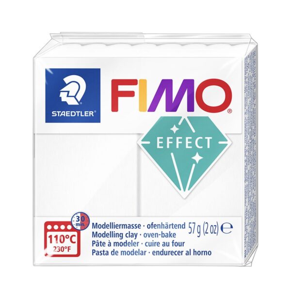 FIMO Soft Effect - 57 gram - transparent - Afbeelding 1