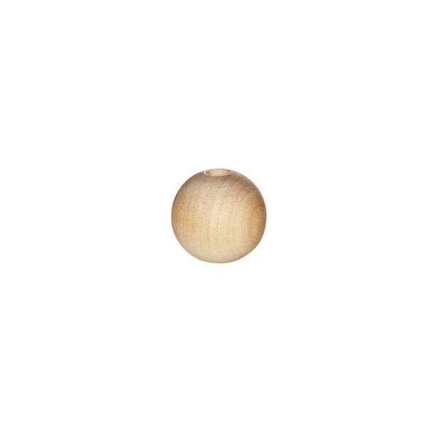 Houten kraal - 8 mm - 40 stuks - Afbeelding 1